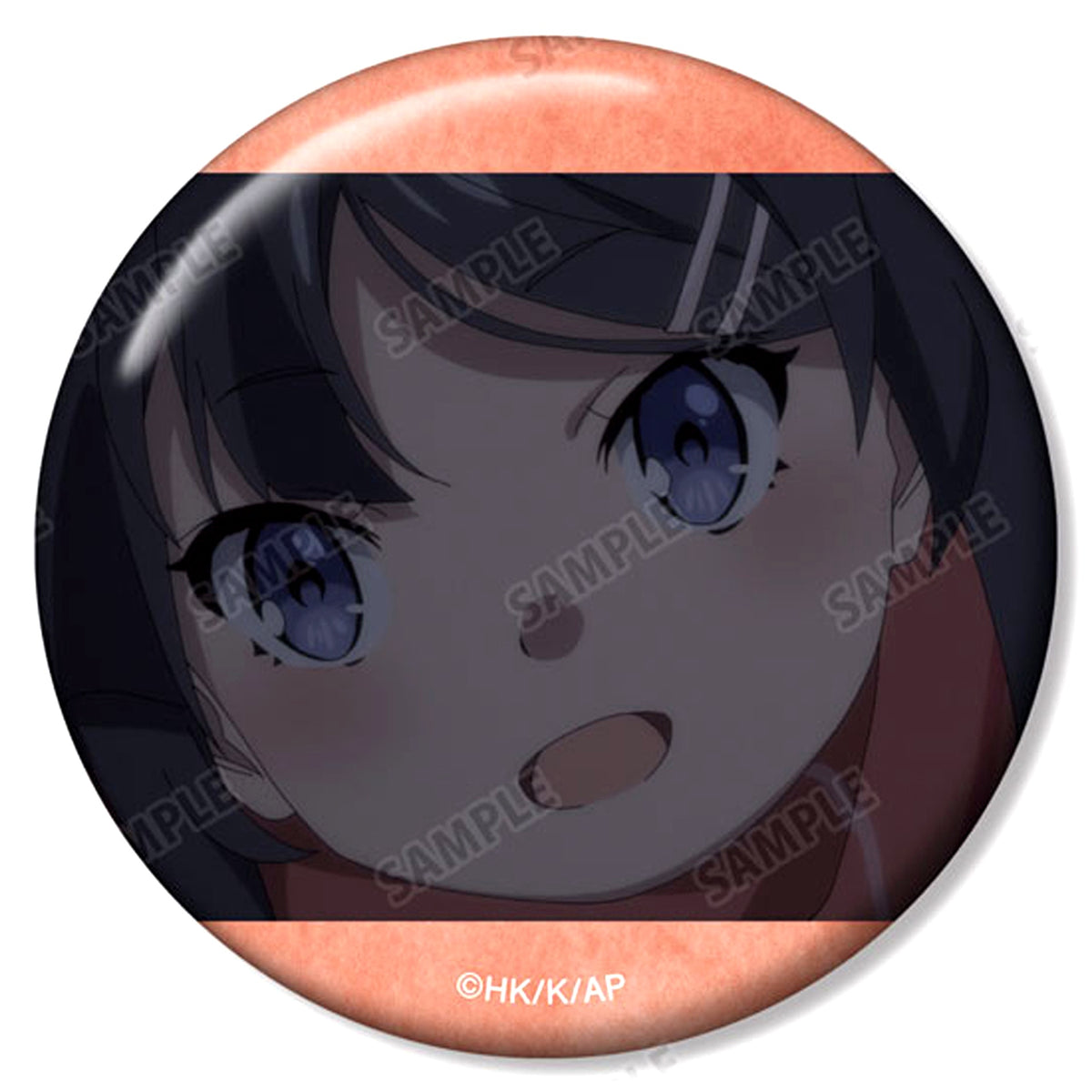 Knapsack Girl B. Rascal Does Not Dream of a Knapsack Kid Trading Scene Shot Button [USED]