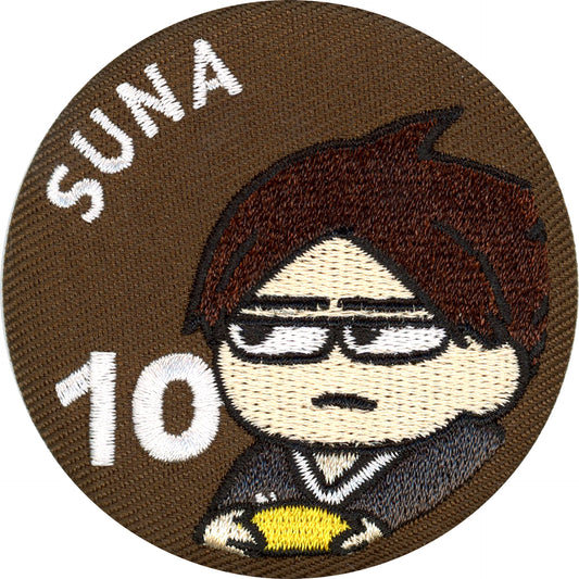 Rintaro Suna Haikyu!! Plaza Jirori Embroidery Button B [USED]