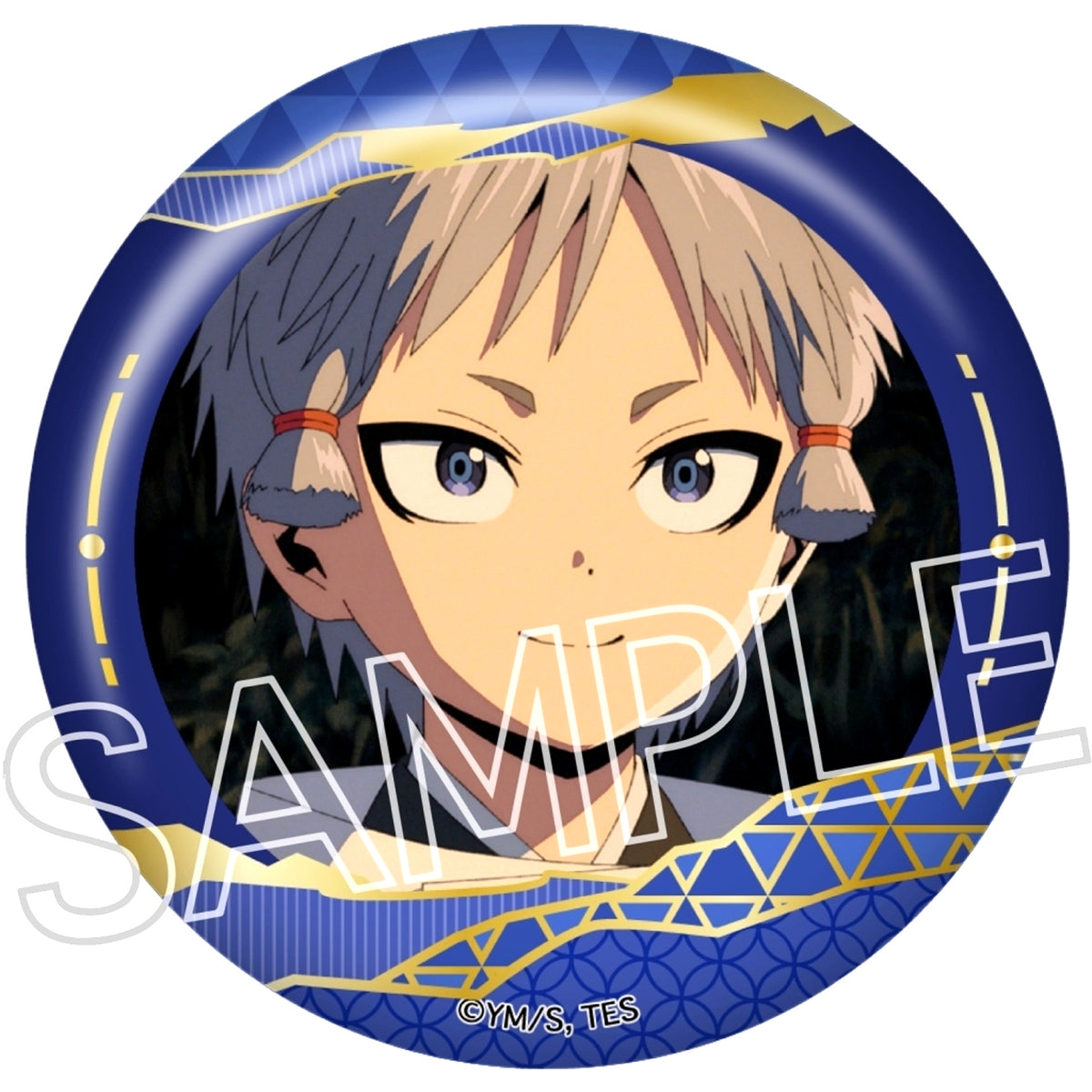 Kojiro The Elusive Samurai Foil Stamped Button [USED]