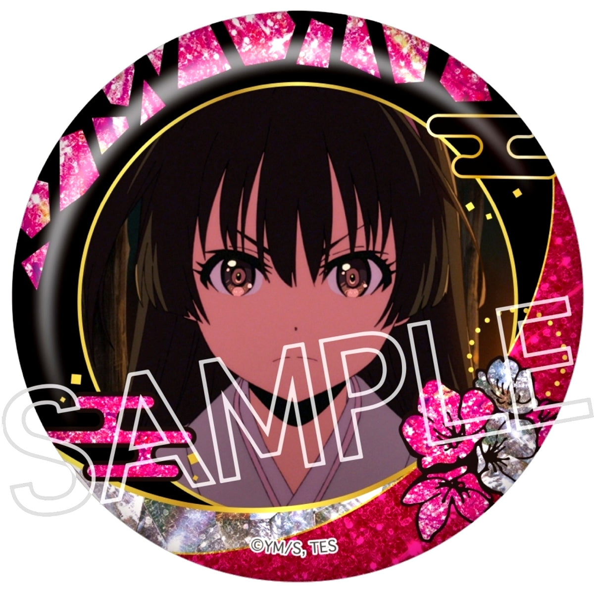 Ayako The Elusive Samurai Raden Style Series Button [USED]