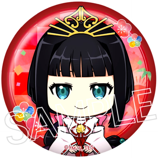 Shizuku The Elusive Samurai Tojicolle Button [USED]