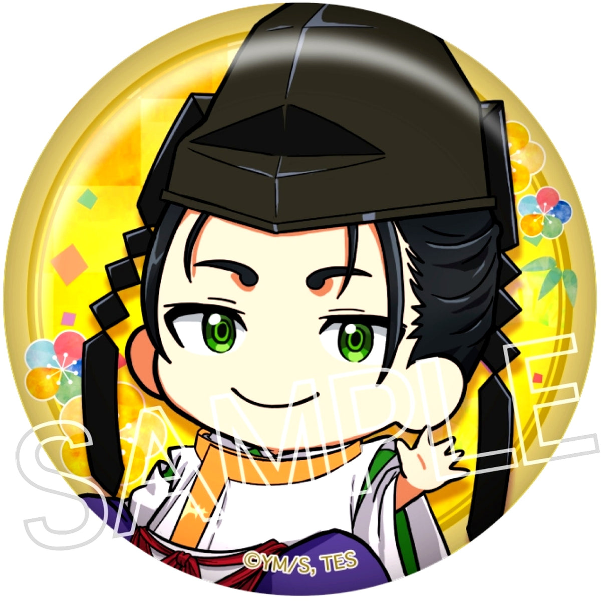 Yorishige Suwa The Elusive Samurai Tojicolle Button [USED]