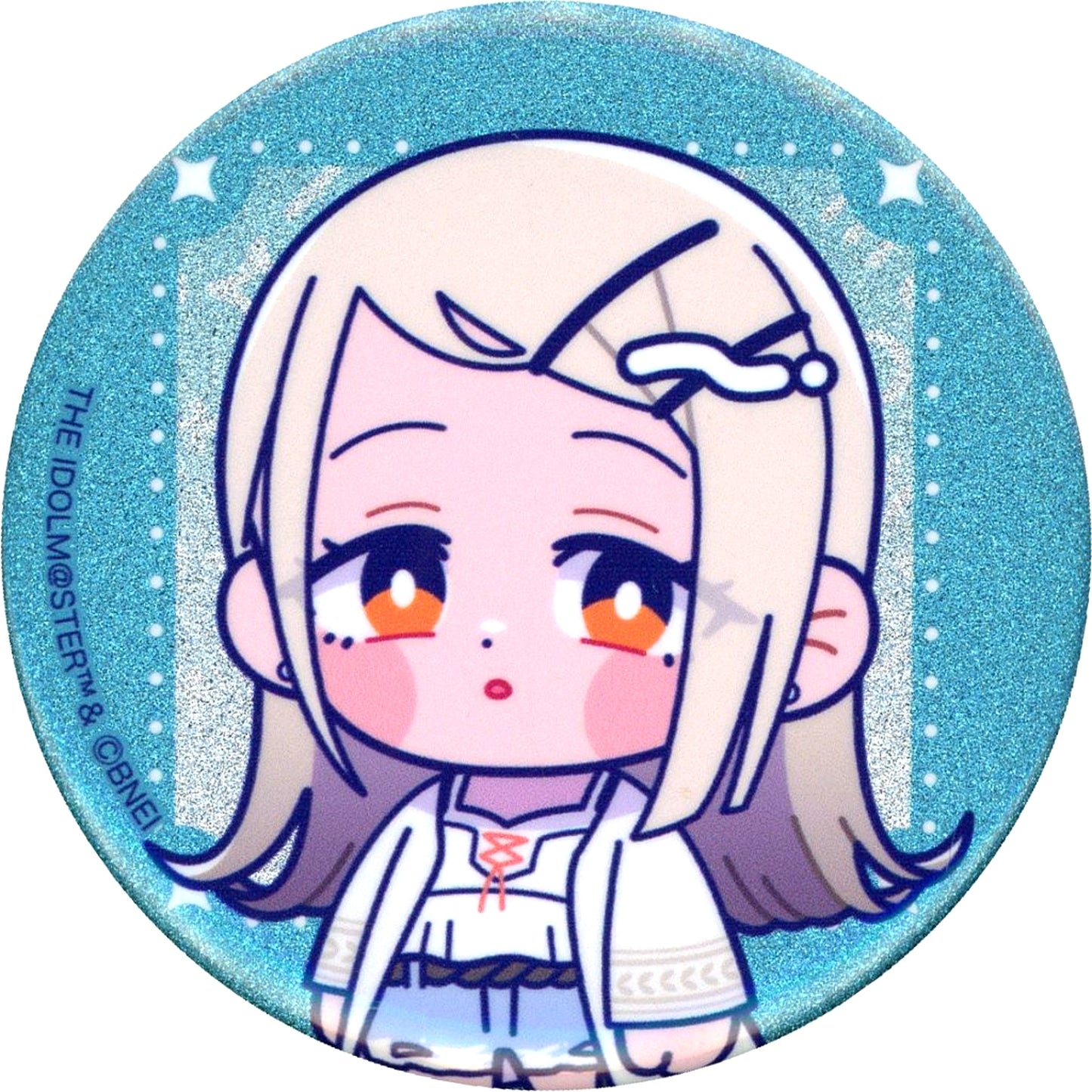 Hiro Shinosawa Gakuen Idolmaster x Newtro Glitter Button Vol.2 [USED]