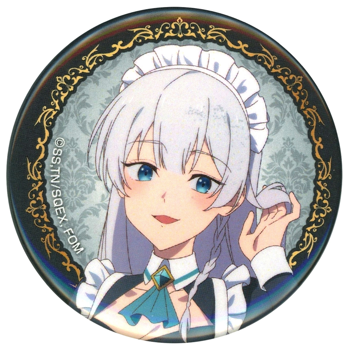 Allucia Citrus An Old Man from the Countryside Becomes a Sword Master x Atre Akihabara POP UP SHOP Button Collection [USED]
