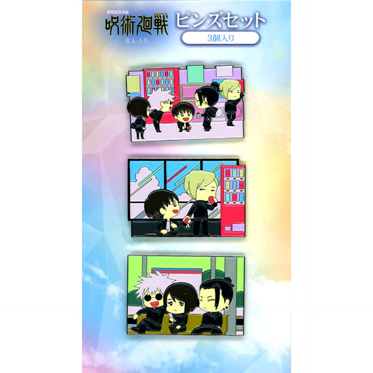 Group Jujutsu Kaisen Kaigyoku Gyokusetsu Compilation Movie Pins Set Theater Goods [USED]
