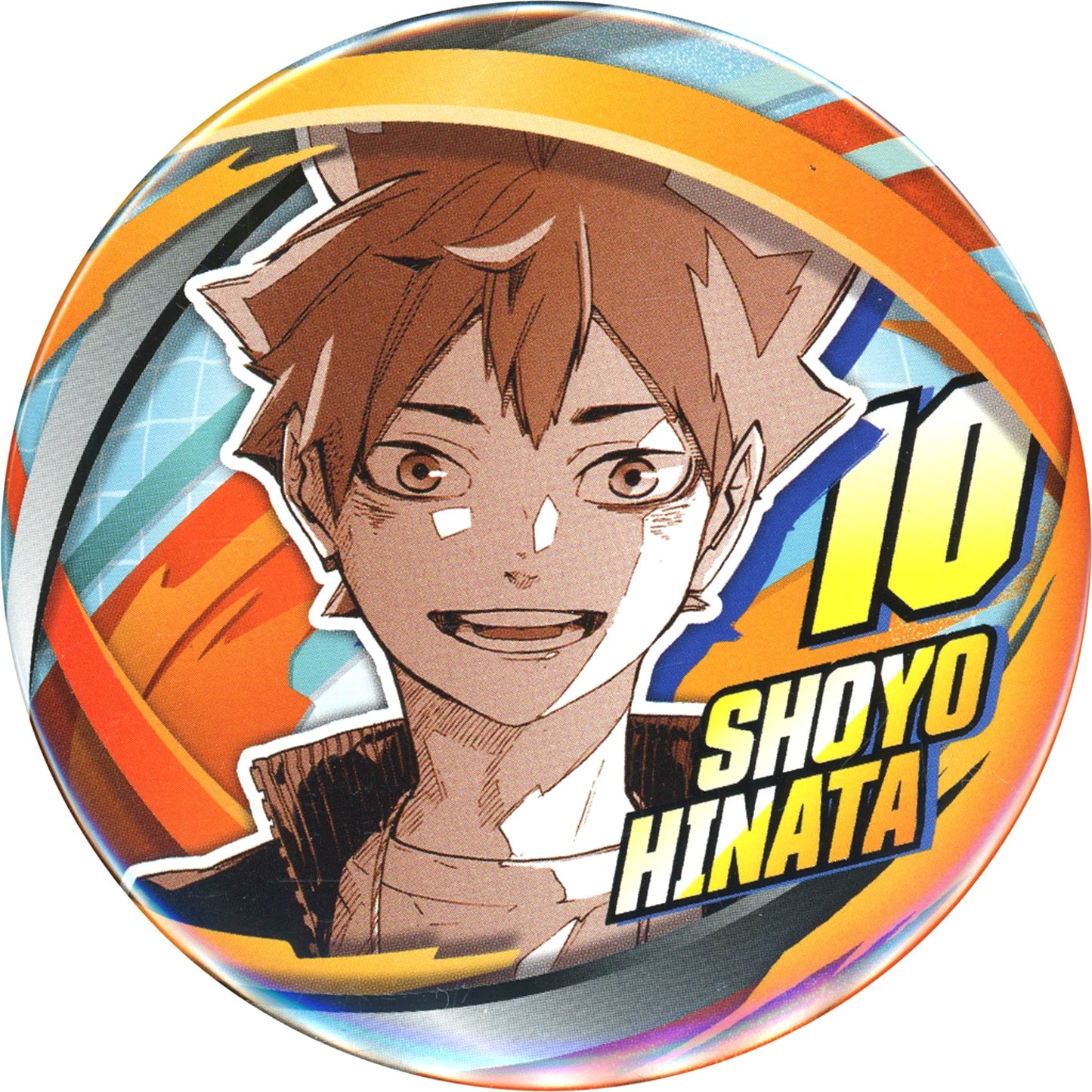 Shoyo Hinata Scene Shot Haikyu!! FAN PARK Collection Button FUN!! [USED]