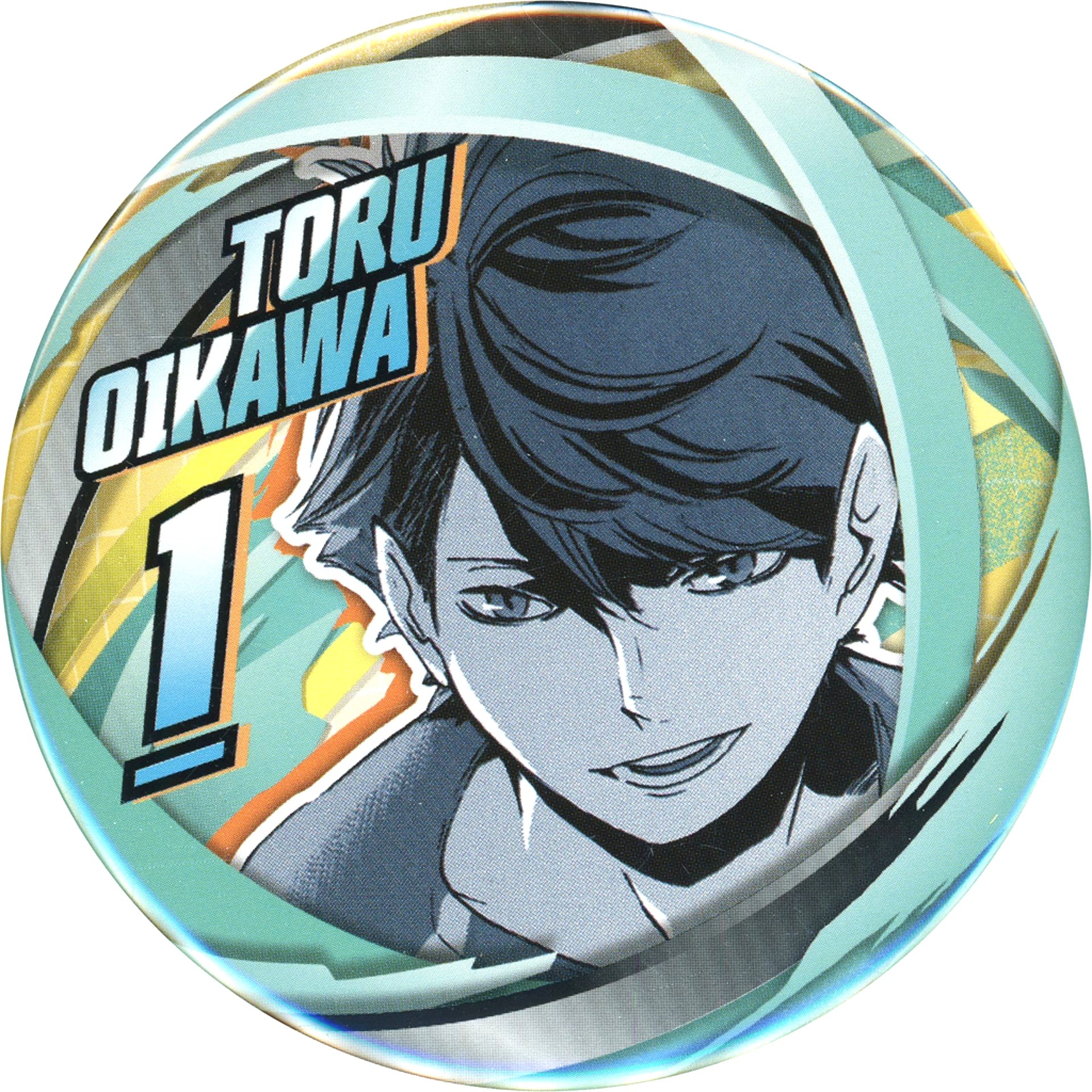 Toru Oikawa Haikyu!! Collection Button FUN!! FAN PARK [USED]