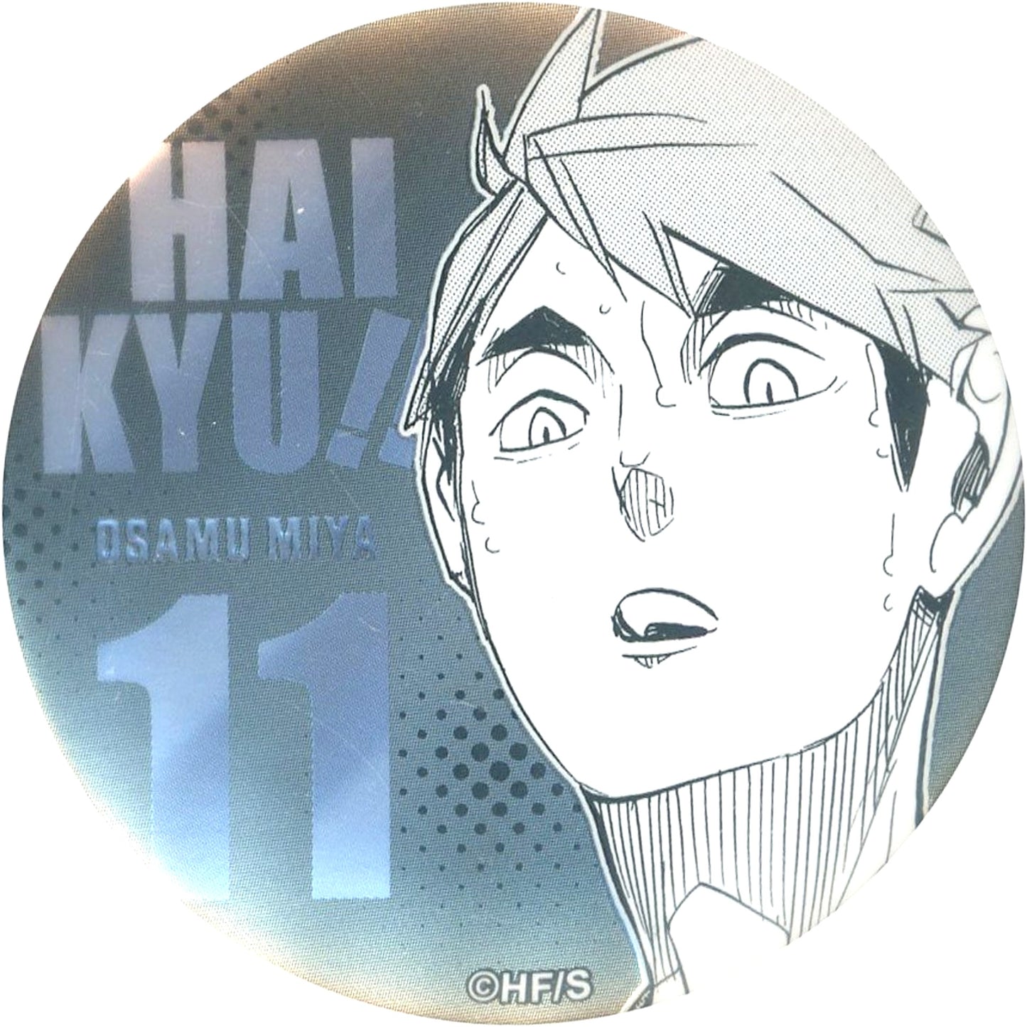 Osamu Miya Haikyu!! Decollection Button R Vol. 3 FAN PARK [USED]