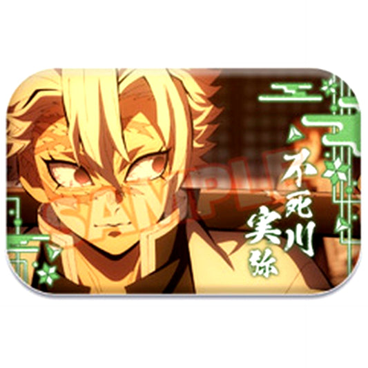 Sanemi Shinazugawa Demon Slayer Marukaku Button 8 [USED]