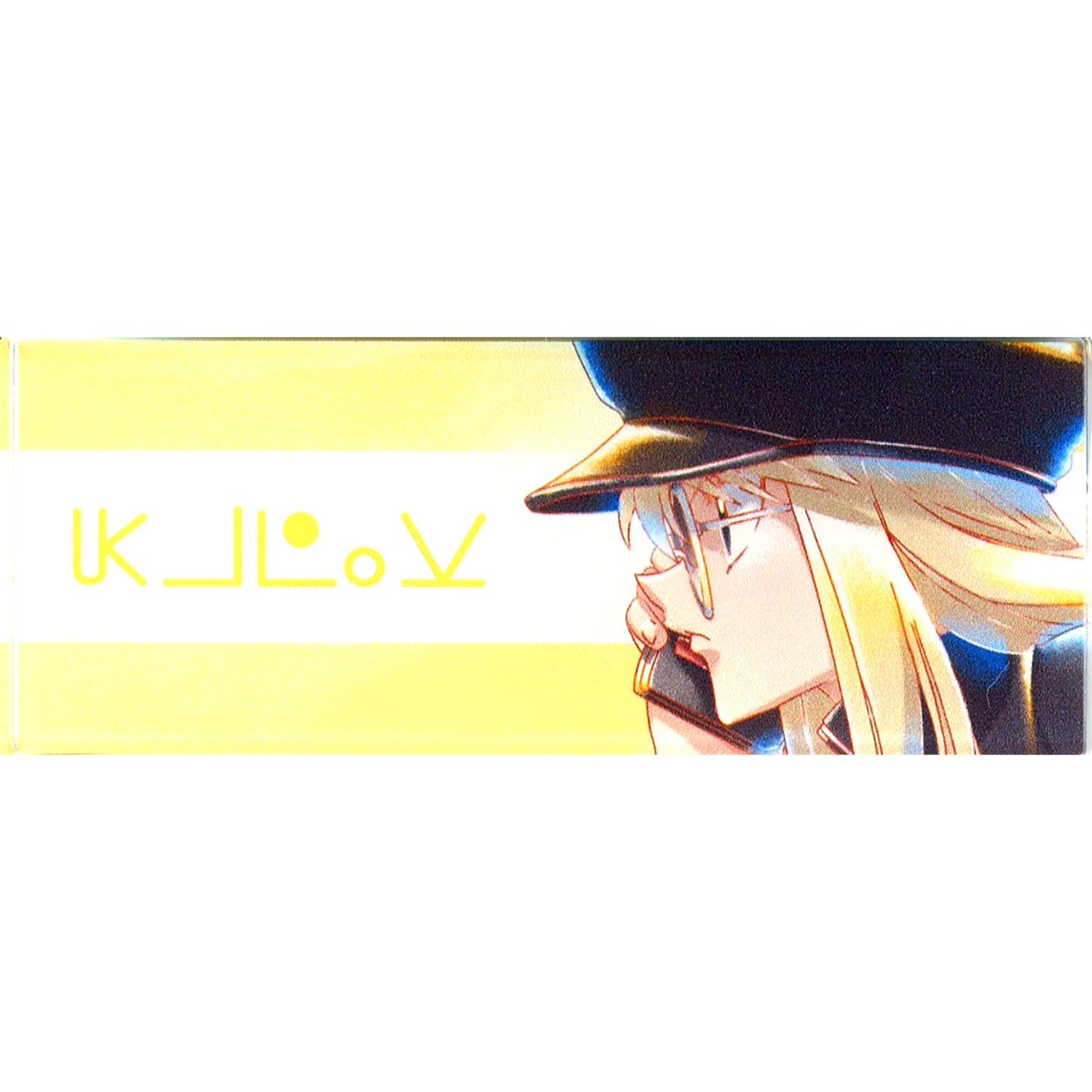 Kurapika Ver. B HUNTERxHUNTER Trading Ani-Art aqua label Vol. 2 Acrylic Name Plate Ani-Art animate Fair in 2025 [USED]