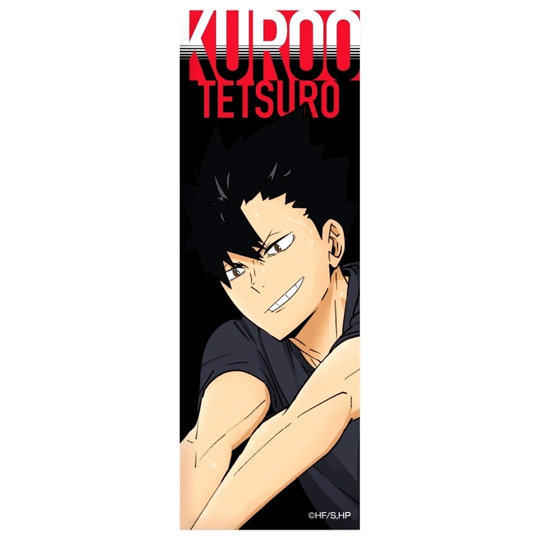Tetsuro Kuroo Haikyu!! Trading Long Button Receive [USED]