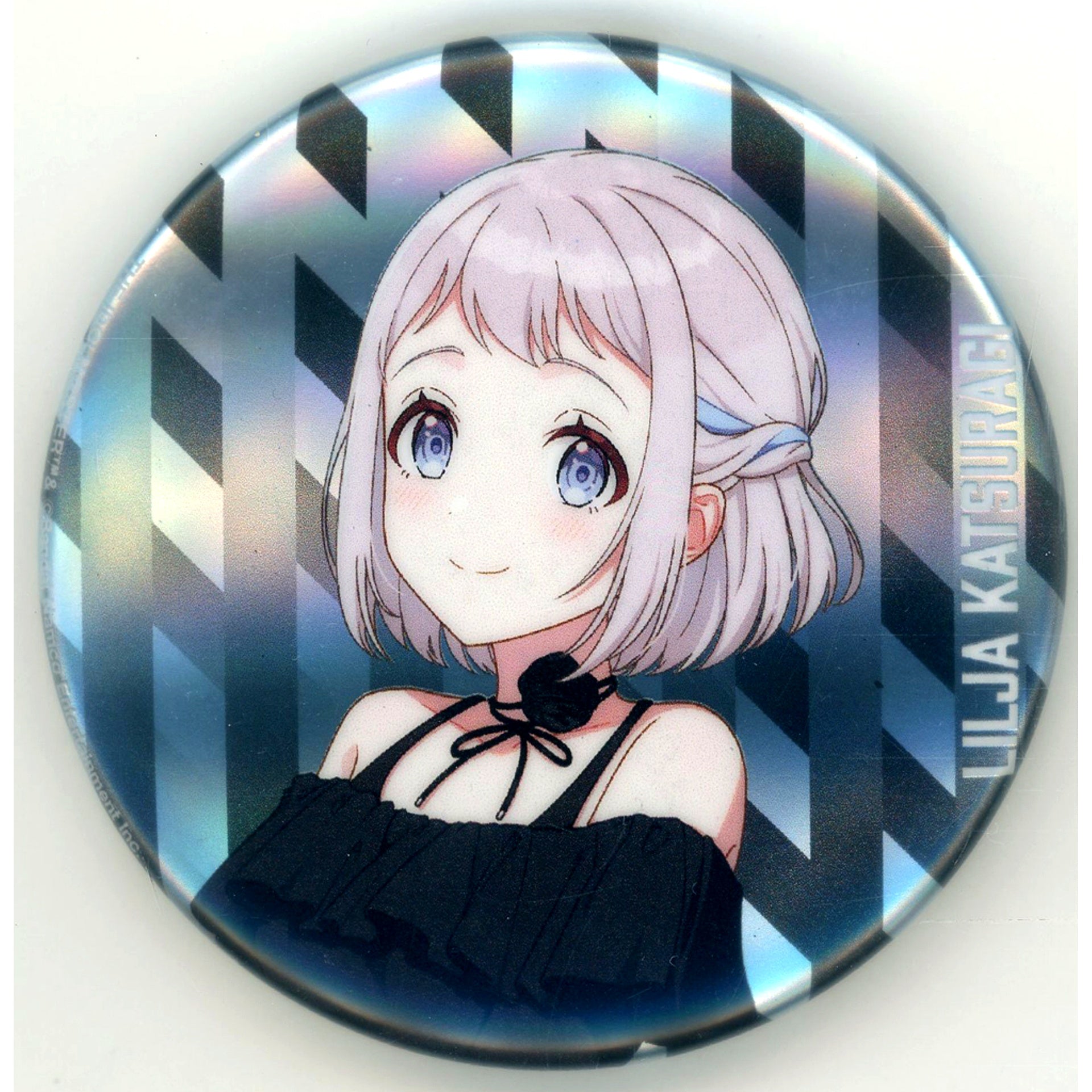 Lilja Katsuragi - Hologram Gakuen Idolmaster BLACK COLLECTION by ZOZOTOWN Badge [USED]