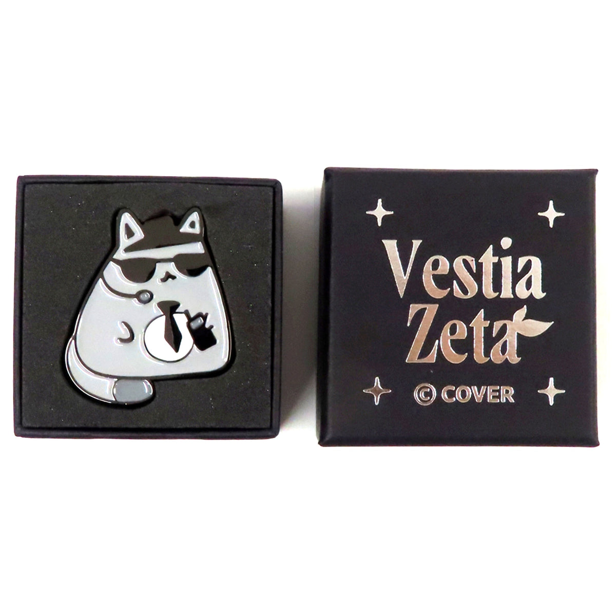 Vestia Zeta Zecretarys Pin Me Down Pin Badge Virtual YouTuber Hololive Indonesia Vestia Zeta Birthday 2024 [USED]