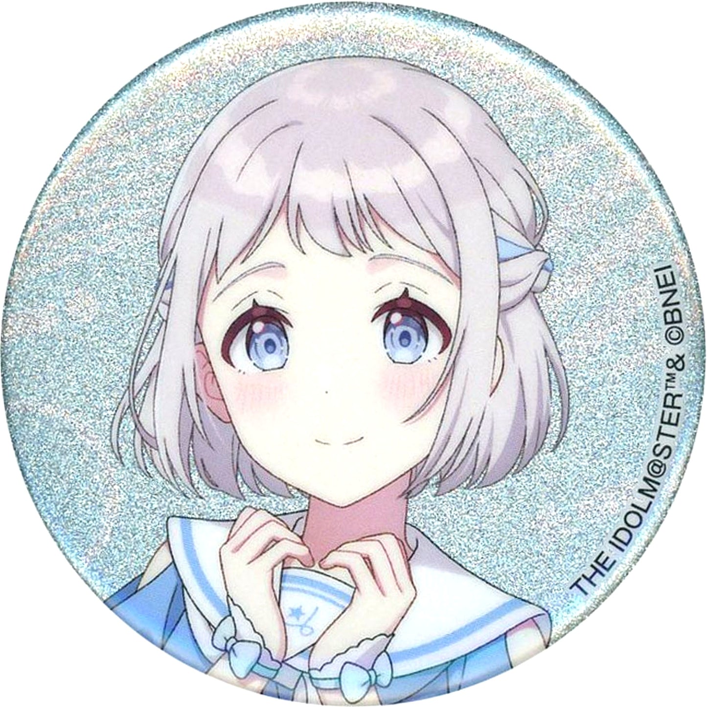 Lilja Katsuragi Gakuen Idolmaster x Lawson Glitter Badge [USED]