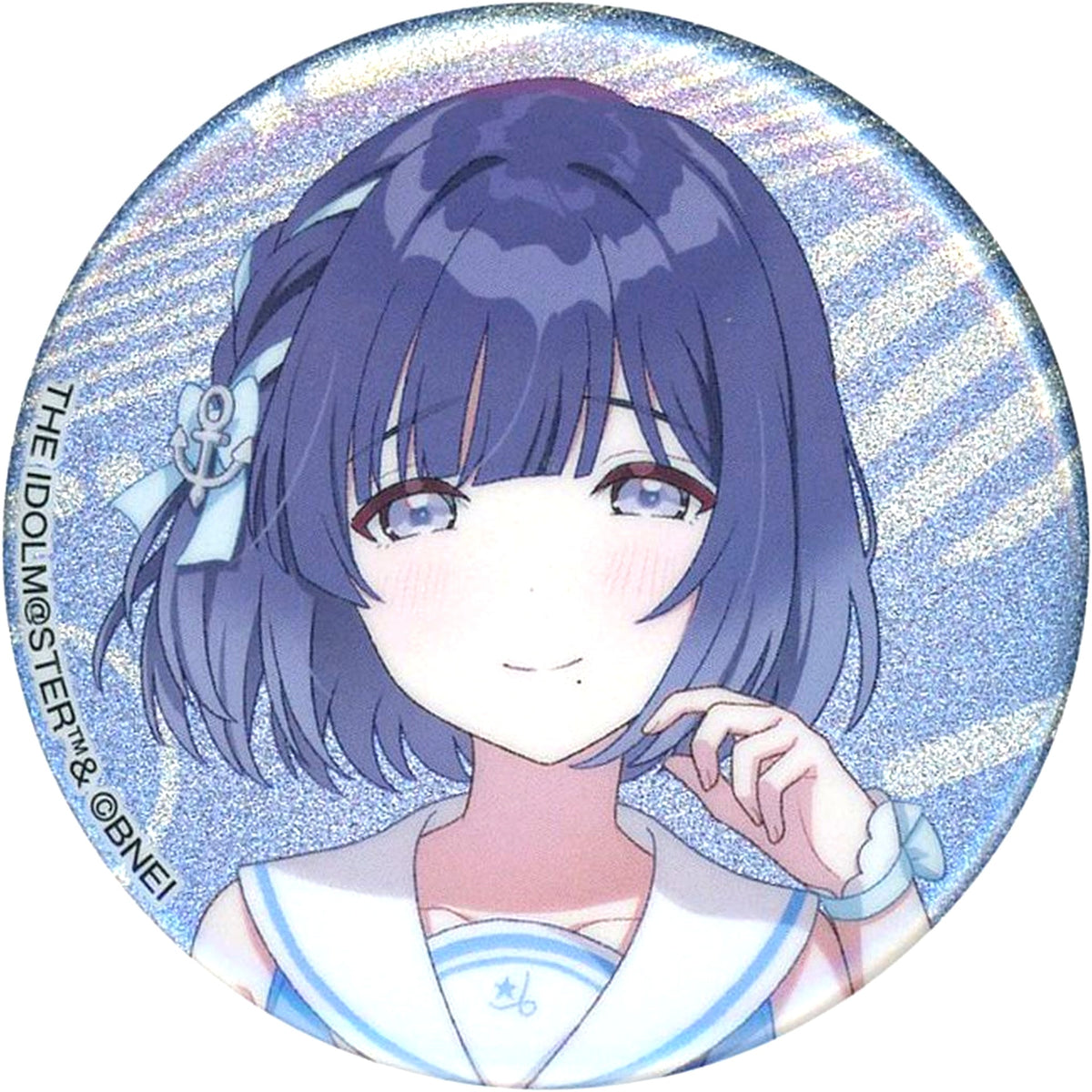 Misuzu Hataya Gakuen Idolmaster x Lawson Glitter Button [USED]
