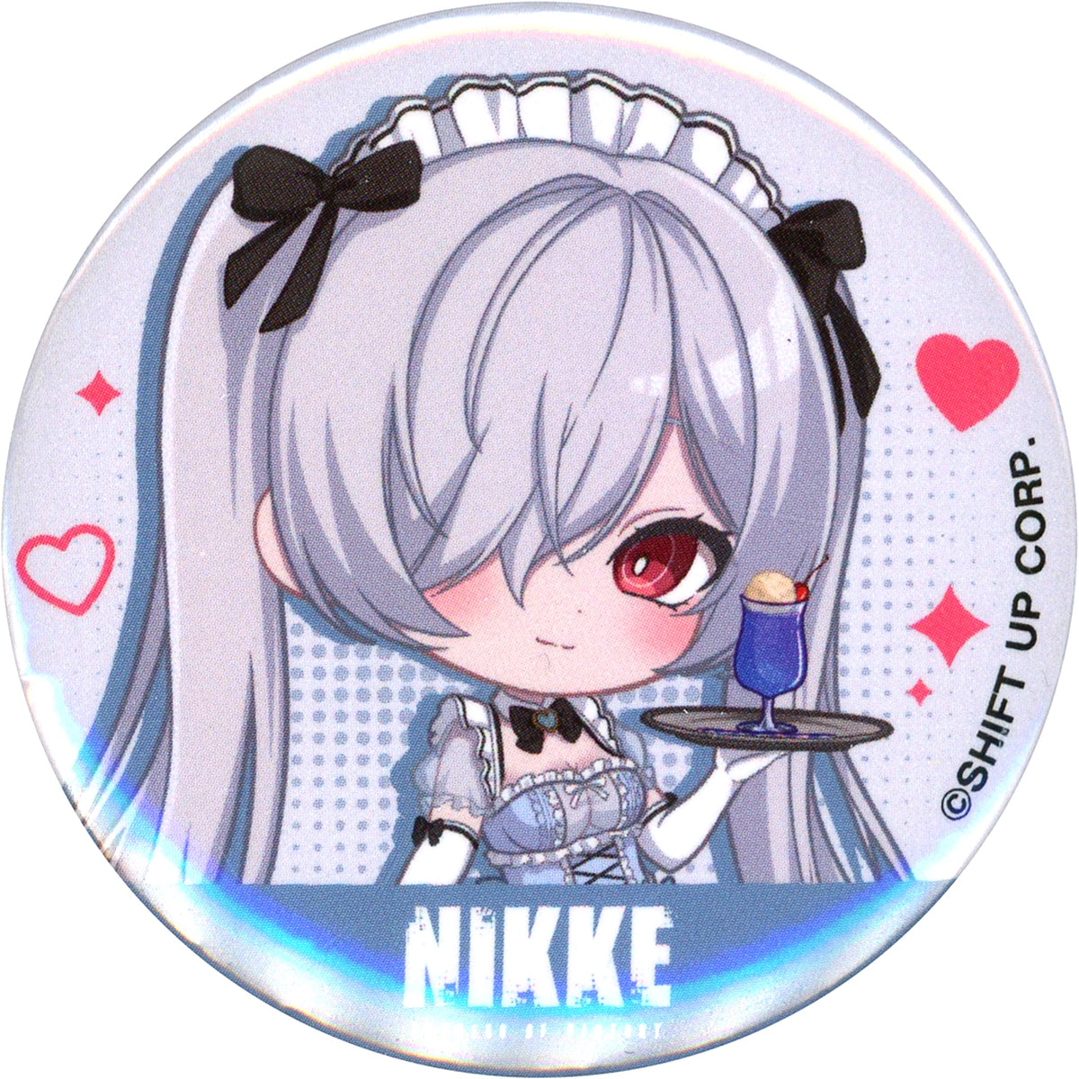 Cinderella Mini Character Goddess of Victory: Nikke x and GALLERY Collaboration Cafe Random Button [USED]