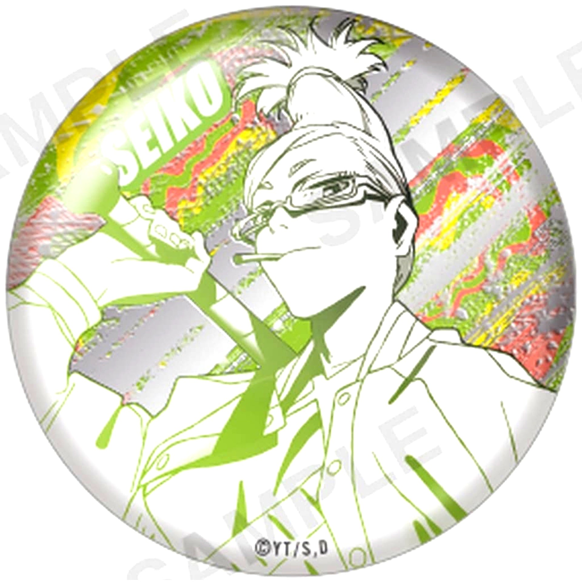 Dandadan Seiko Ayase Trading Metallic Button Vol.1 [USED]