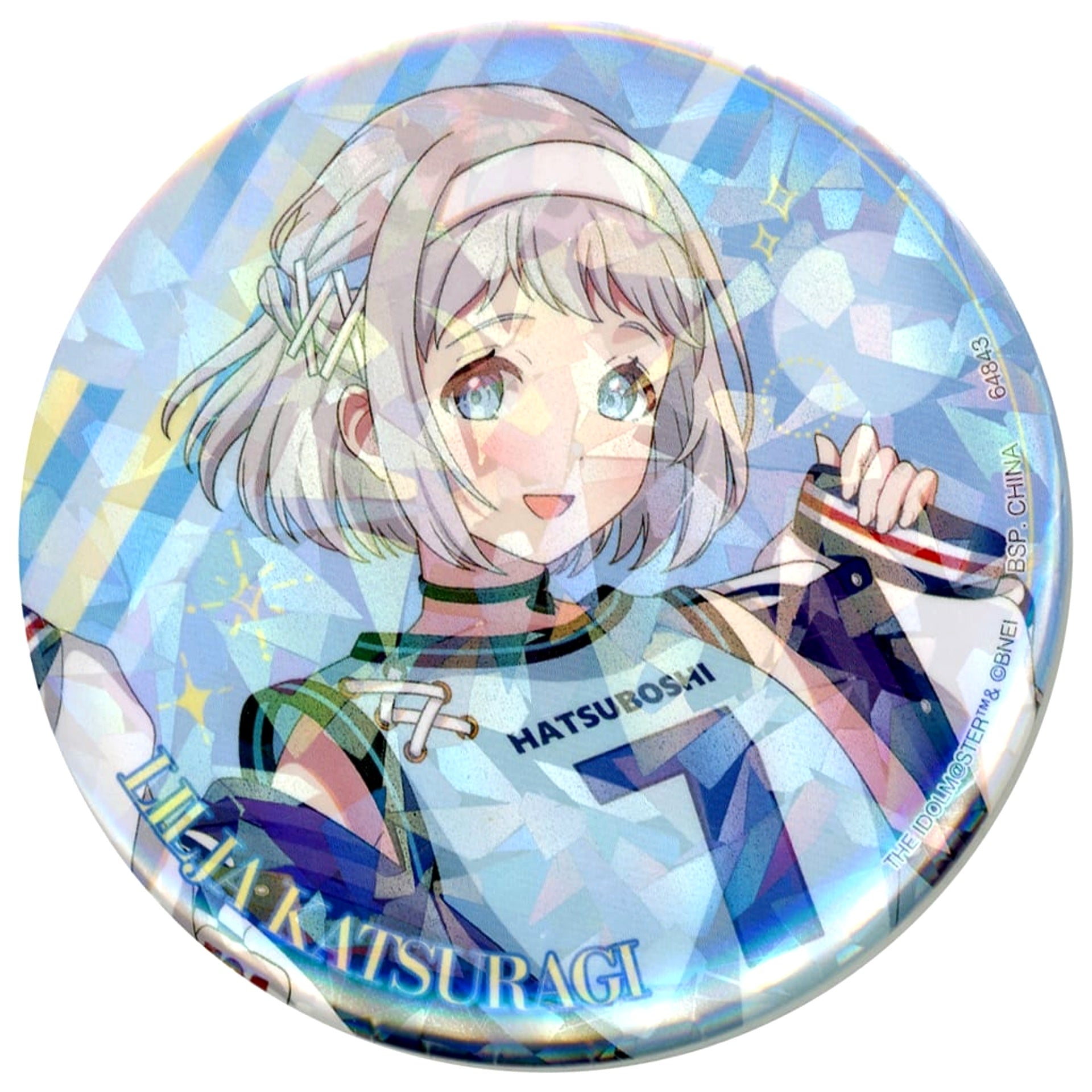 Gakuen iDOLM@STER Lilja Katsuragi Ichiban Kuji Collection Kira Button Part2 Prize G [USED]