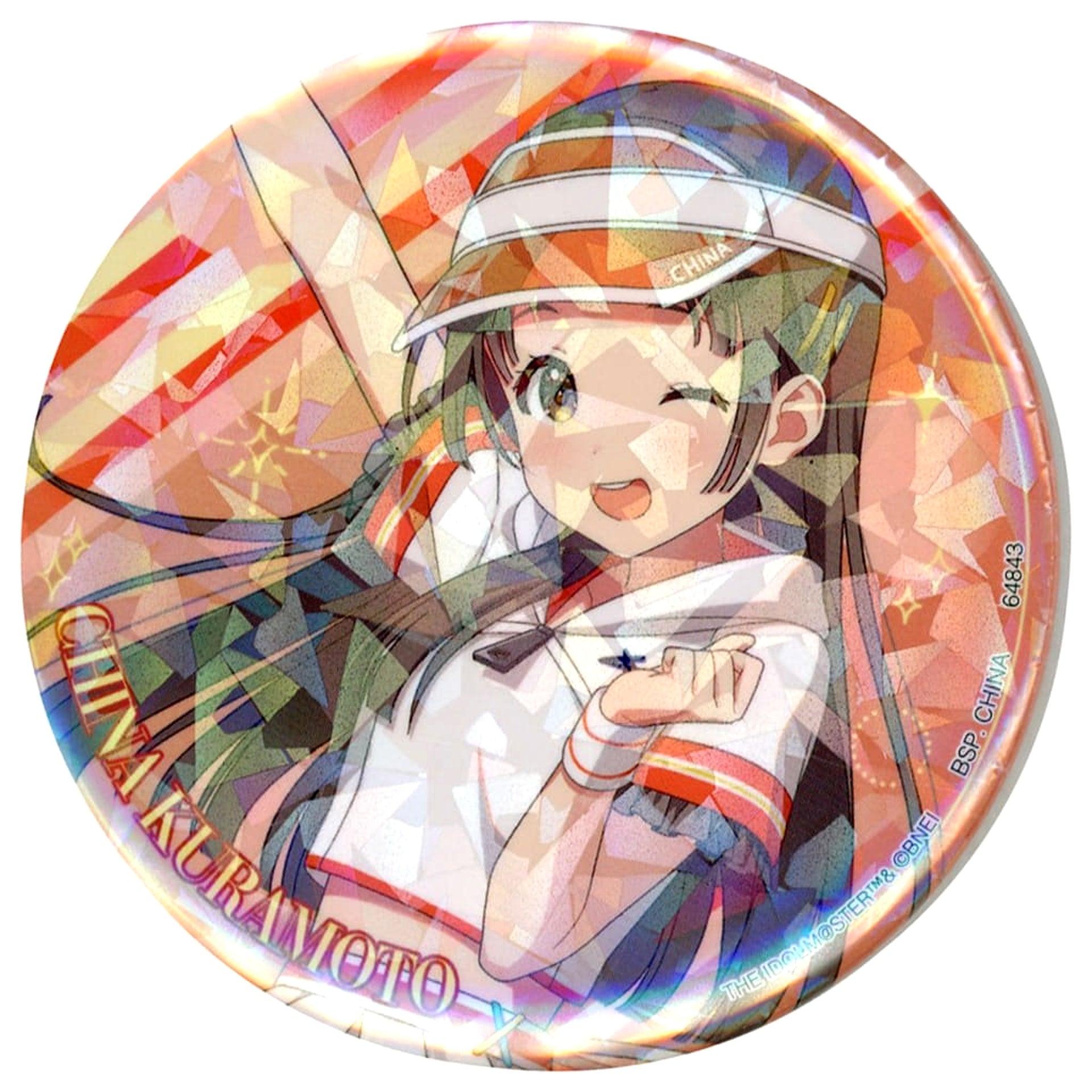 Gakuen iDOLM@STER China Kuramoto Ichiban Kuji Collection Kira Button Part2 Prize G [USED]