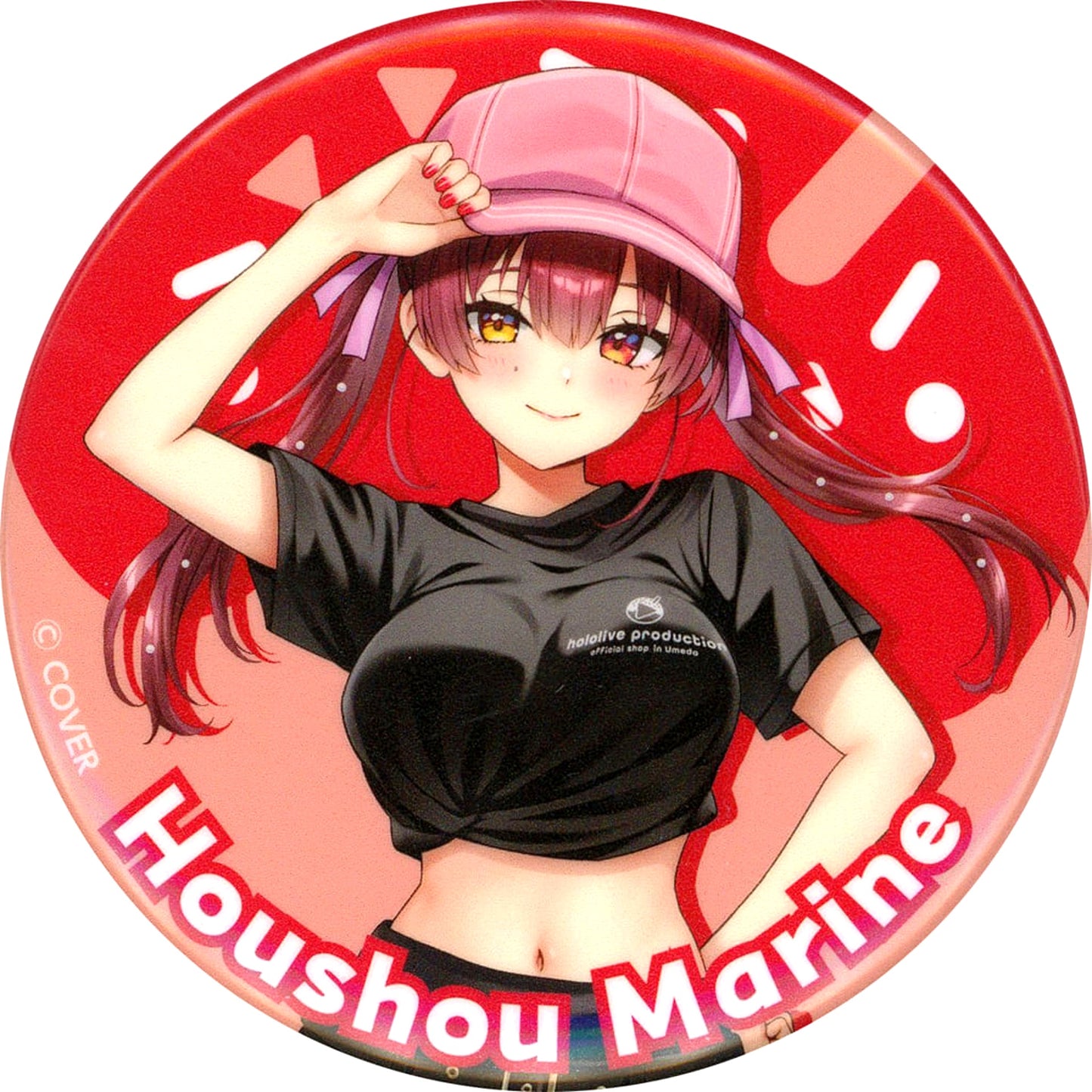 Virtual YouTuber hololive Houshou Marine Upper Body Random Button hololive production official shop in Osaka Umeda [USED]