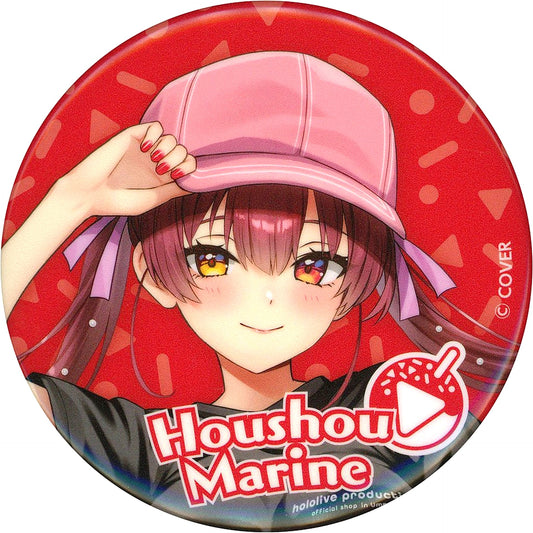 Virtual YouTuber hololive Houshou Marine Face Close-Up Random Button hololive production official shop in Osaka Umeda [USED]