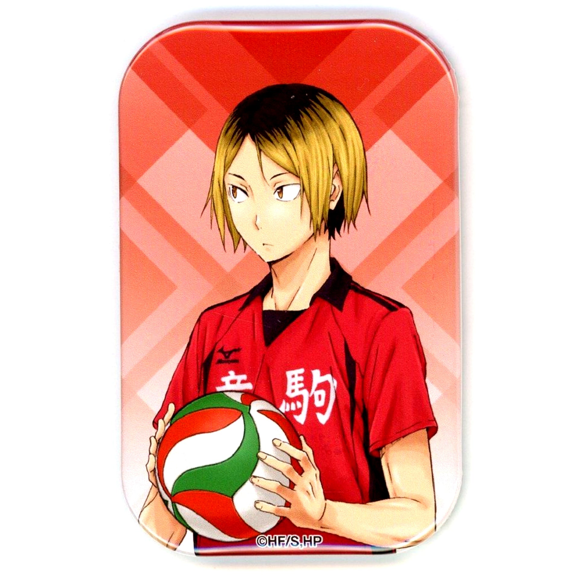 Kenma Kozume Haikyu!! Square Button Collection A Karasuno High vs Nekoma High Dumpster Battle Play to the Fullest in Namjatown Summer Version [USED]