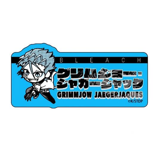 Grimmjow Jaegerjaquez Bleach Thousand-Year Blood War Name Badge MONOCOLOR POPUP SHOP [USED]
