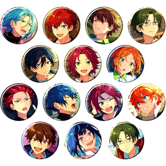 Set of 14 Ensemble Stars Collection Button 2025 May Casual Side [USED]