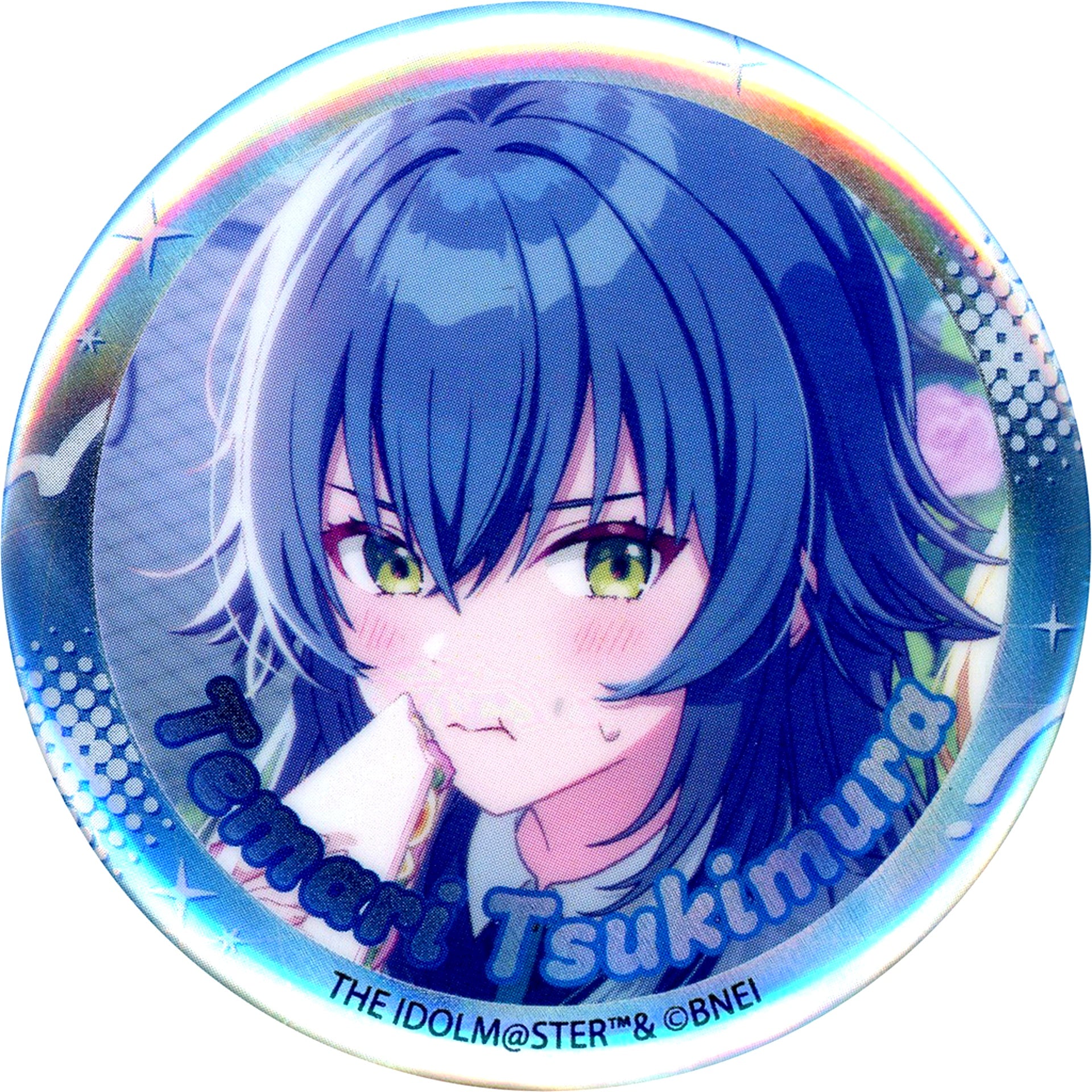 Temari Tsukimura Gakuen Idolmaster POP UP SHOP Aurora Tin Badge [USED]