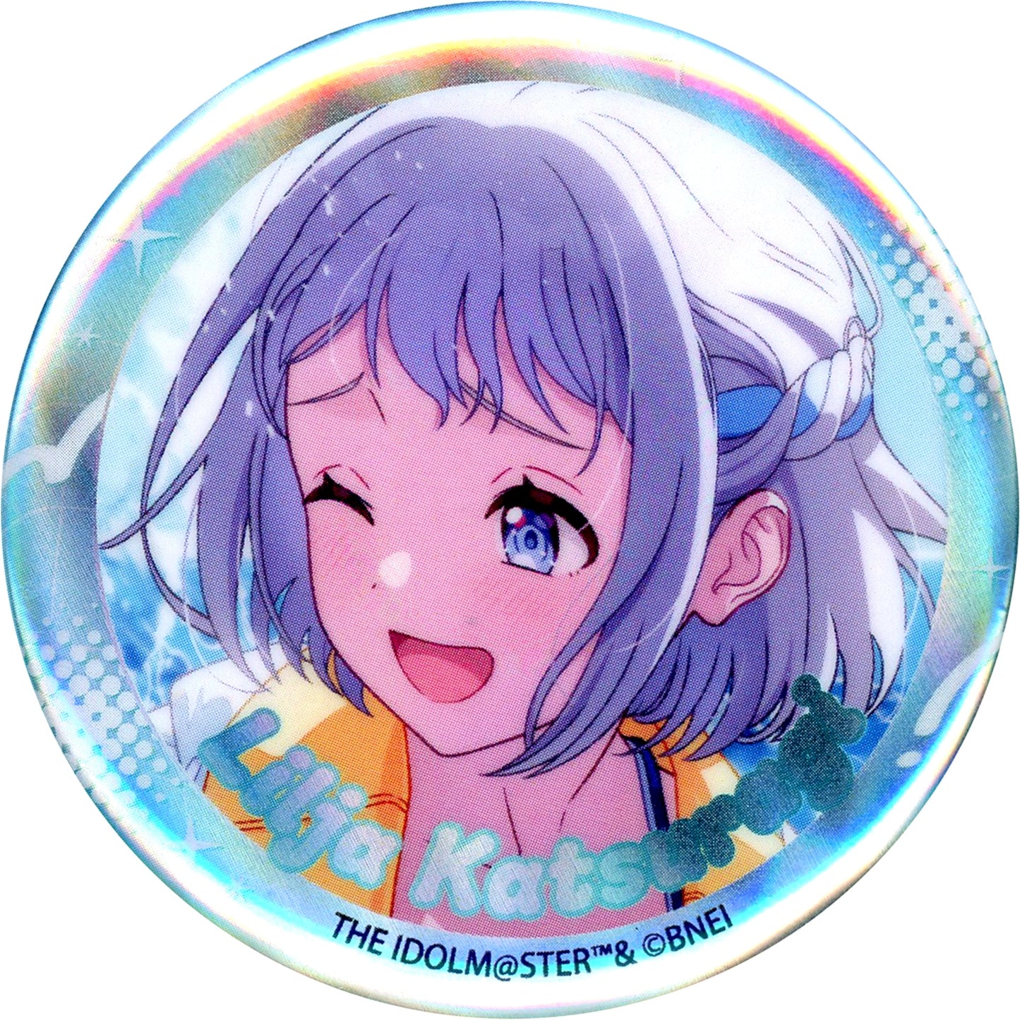 Lilja Katsuragi Gakuen Idolmaster POP UP SHOP Aurora Tin Badge [USED]