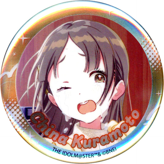 China Kuramoto Gakuen Idolmaster POP UP SHOP Aurora Badge [USED]