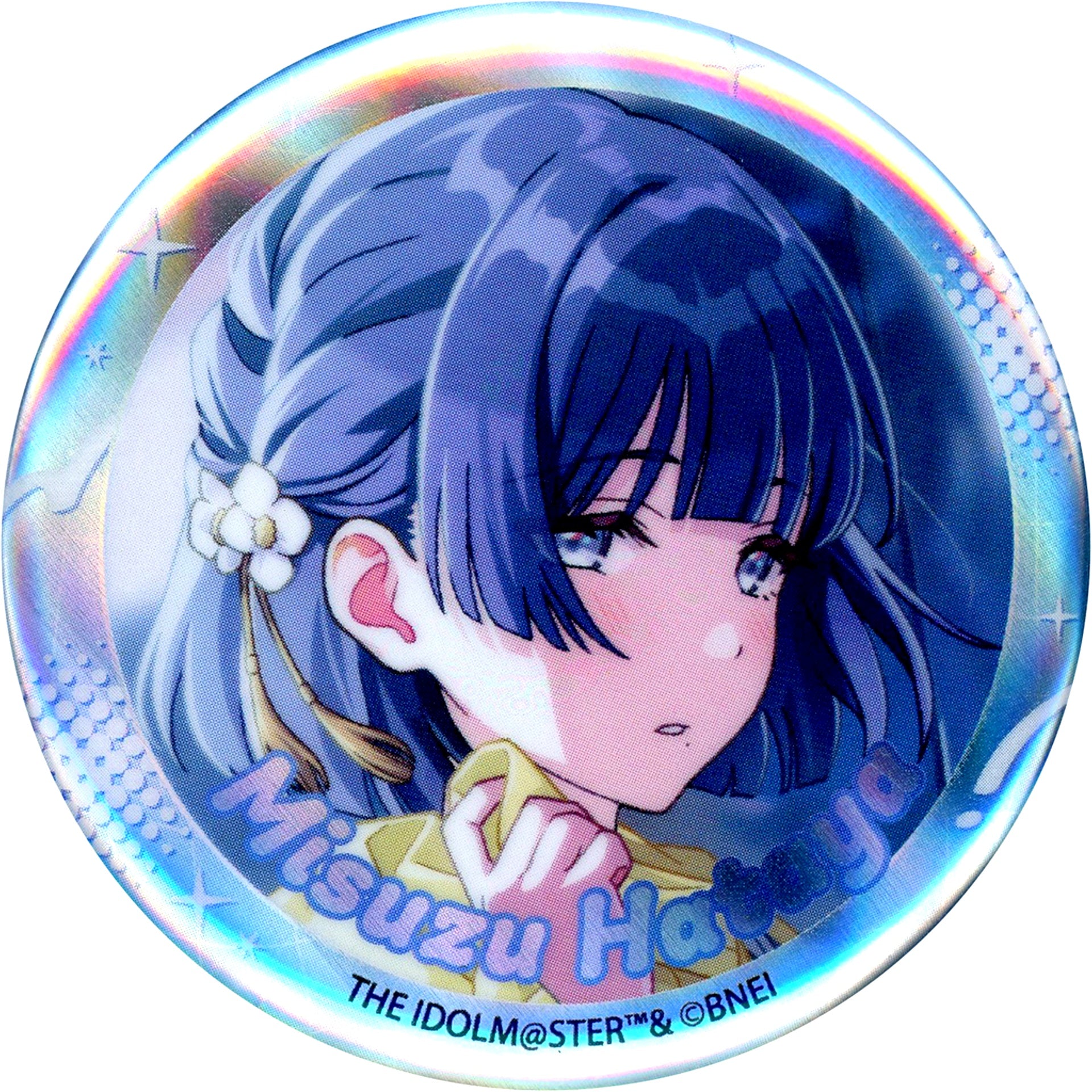 Misuzu Hataya Gakuen Idolmaster POP UP SHOP Aurora Tin Badge [USED]