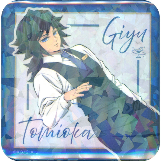 Giyu Tomioka Half Body Demon Slayer: Kimetsu no Yaiba ufotable MOCKTAIL BAR GINZA COLLECTION LOTTO Giyu Tomioka Glitter Button [USED]