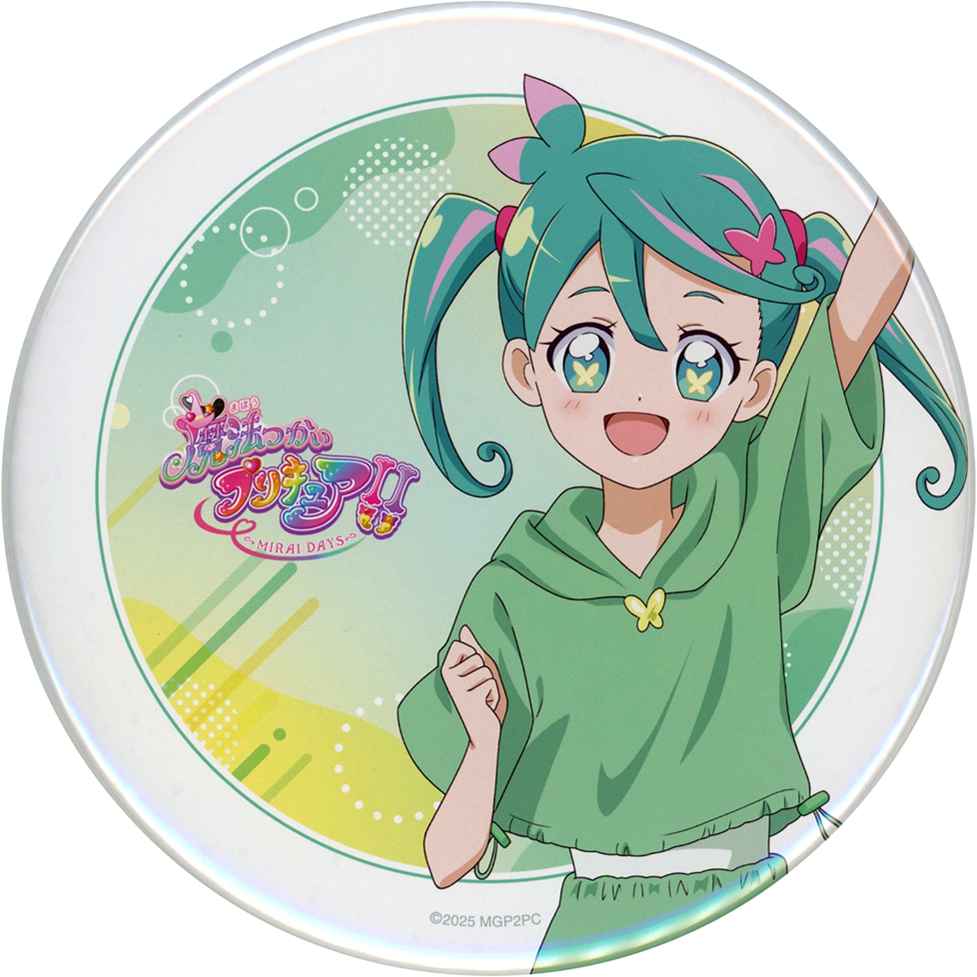 Hisui Newly Drawn Sporty Look Ver. BIG Badge Maho Girls Precure MIRAI DAYS ROUND1 Collabo Campaign [USED]