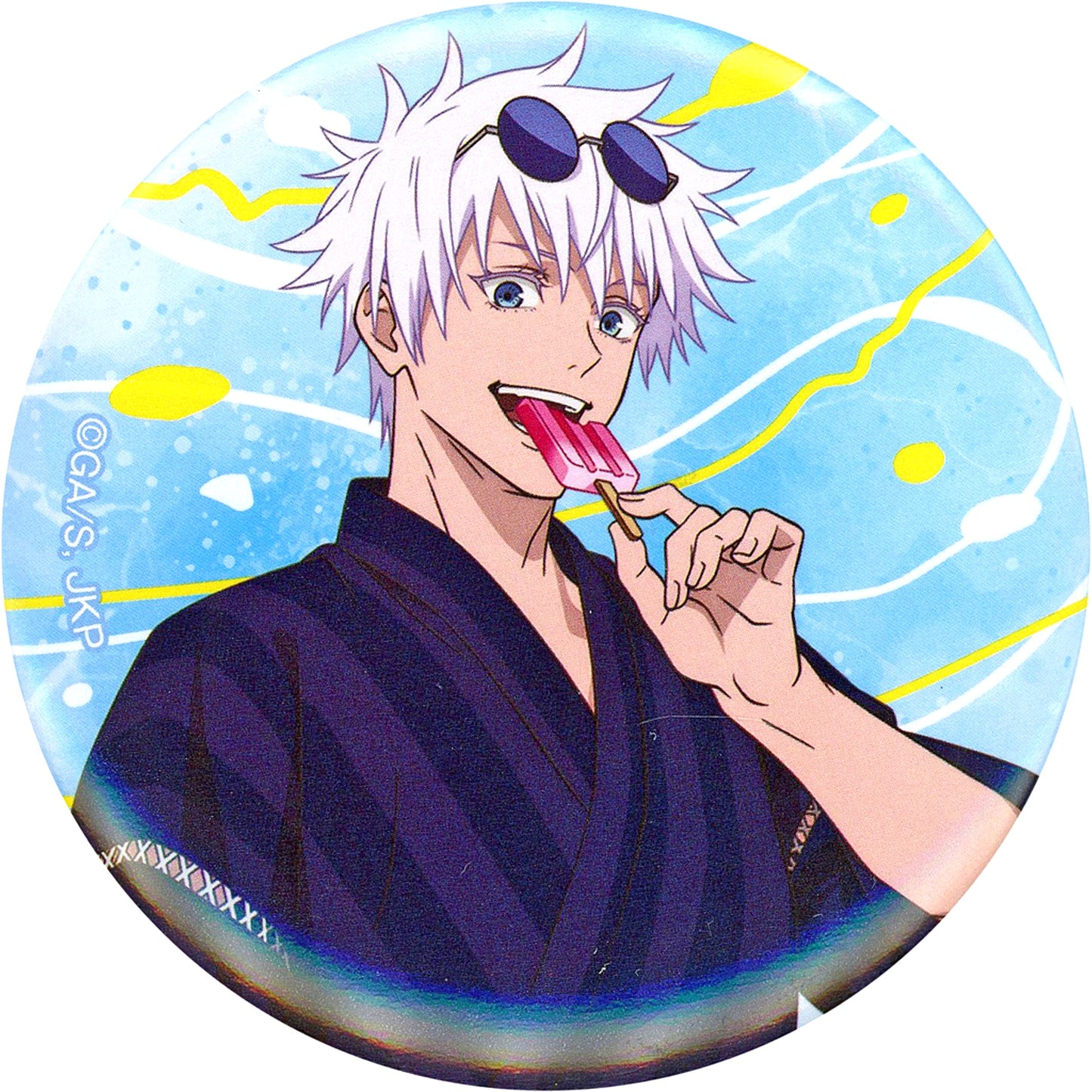 Satoru Gojo Life-size The Movie Compilation Jujutsu Kaisen Hidden Inventory Lawson Campaign Button A [USED]