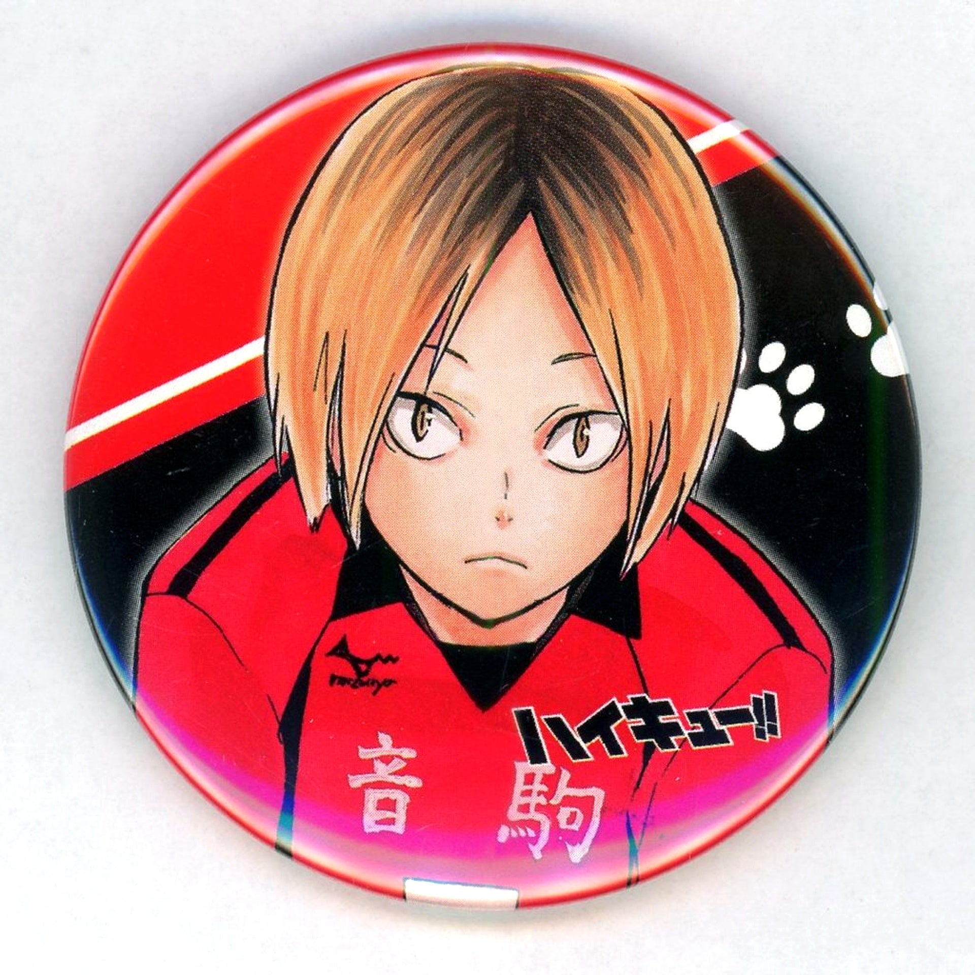 Kenma Kozume Haikyu!! Single Item Button Nekoma High School Combination Set Jump Festa 2018 Goods [USED]