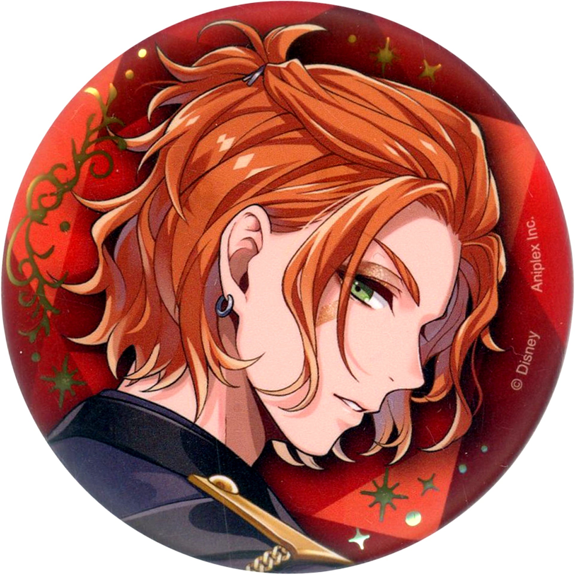 Cater Diamond Disney Twisted Wonderland 5th Anniversary POP-UP SHOP Dazzling Button Collection Vol. 1 [USED]