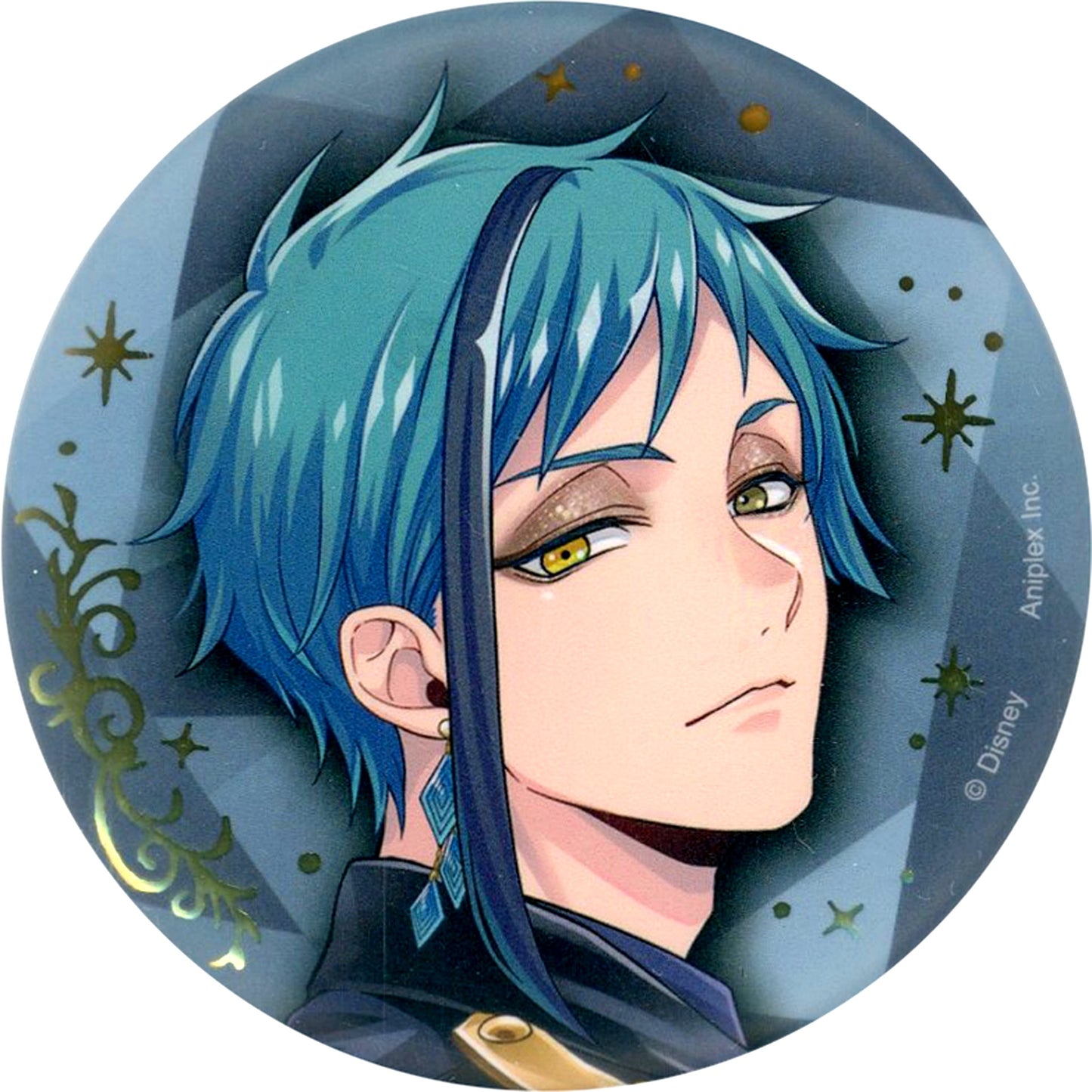Floyd Leech Disney Twisted Wonderland 5th Anniversary POP-UP SHOP Dazzling Button Collection Vol. 1 [USED]