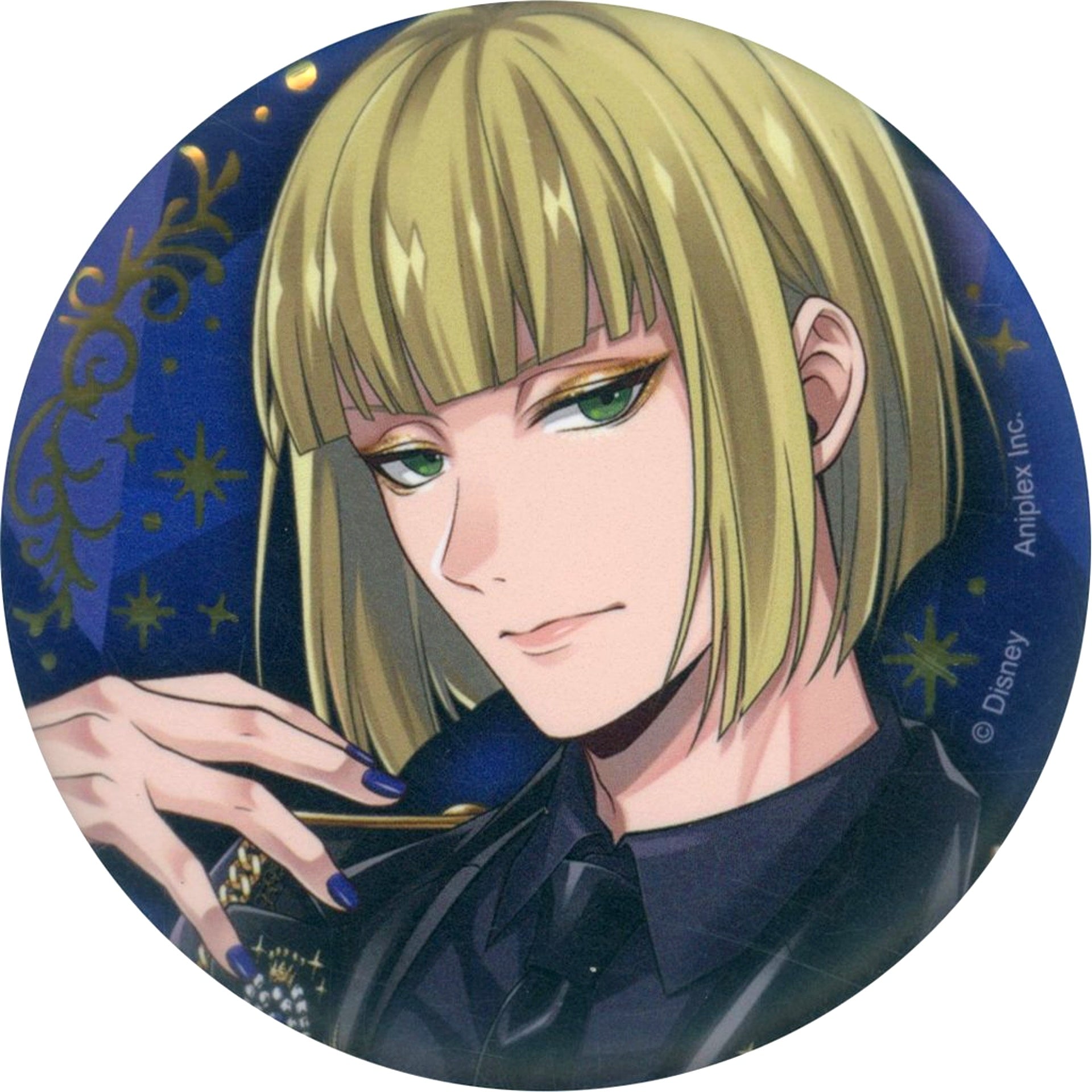Rook Hunt Disney Twisted-Wonderland Button Collection Vol. 2 5th Anniversary POP-UP SHOP Dazzling [USED]