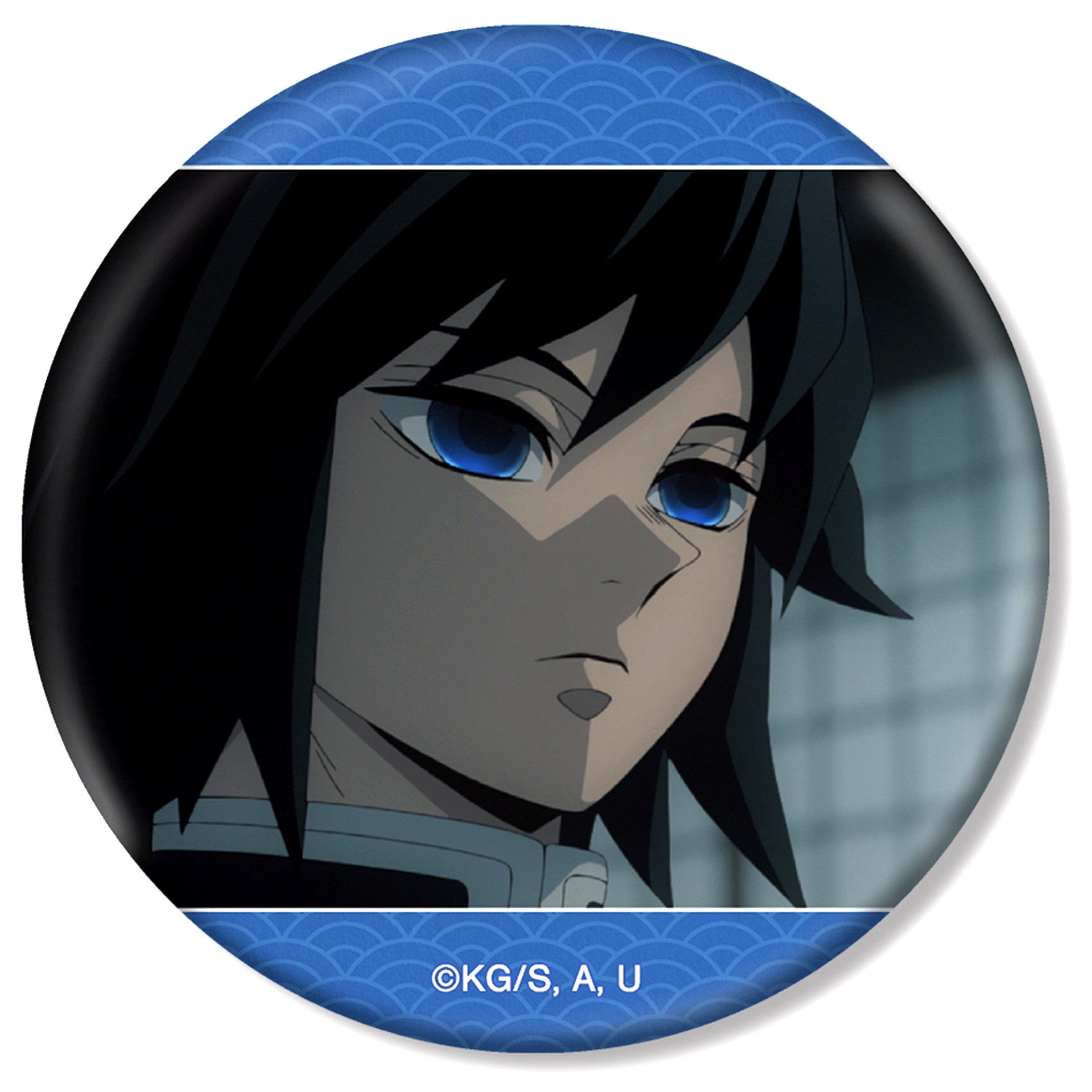 Giyu Tomioka Scene Shot 3WAY Button Demon Slayer [USED]
