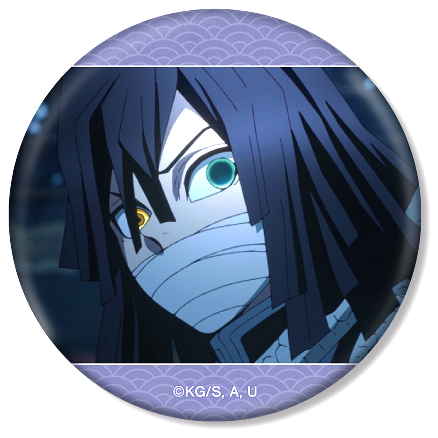 Obanai Iguro Demon Slayer Scene Shot 3WAY Button [USED]