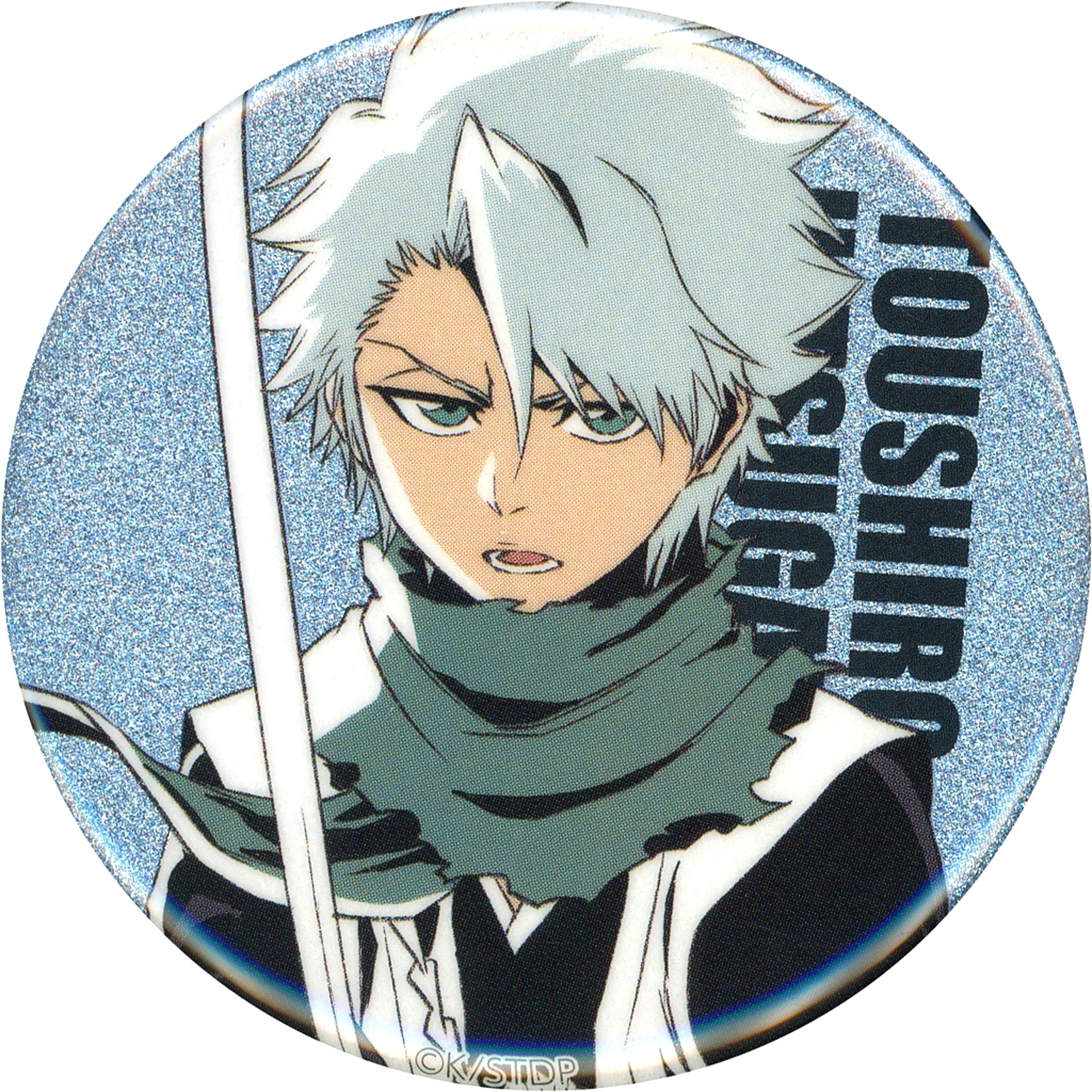 Toshiro Hitsugaya BLEACH WORLD Button Collection BLEACH WORLD ver. [USED]