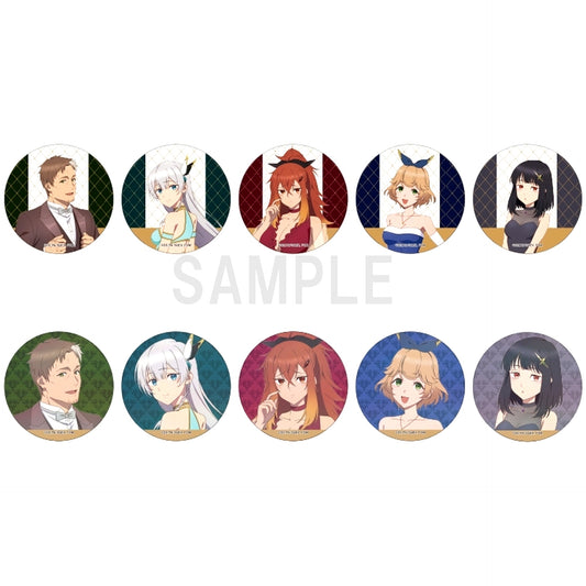 Set of 10 From Old Country Bumpkin to Master Swordsman Button Collection Dress Coord Ver. [USED]