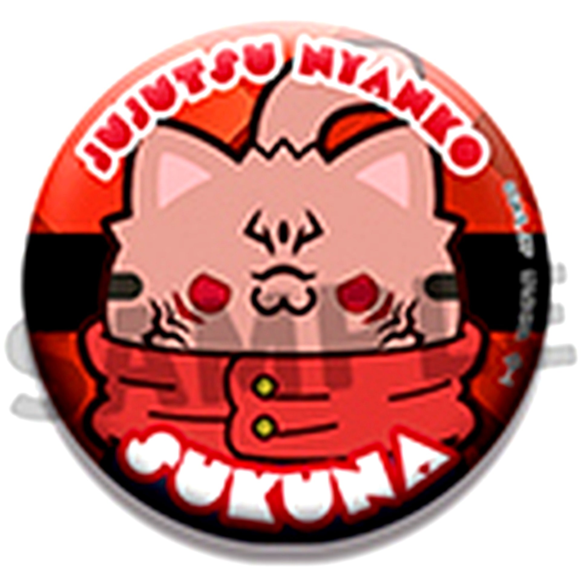Ryomen Sukuna Jujutsu Kaisen MEGA CAT PROJECT Jujutsu Nyanko Button Collection [USED]