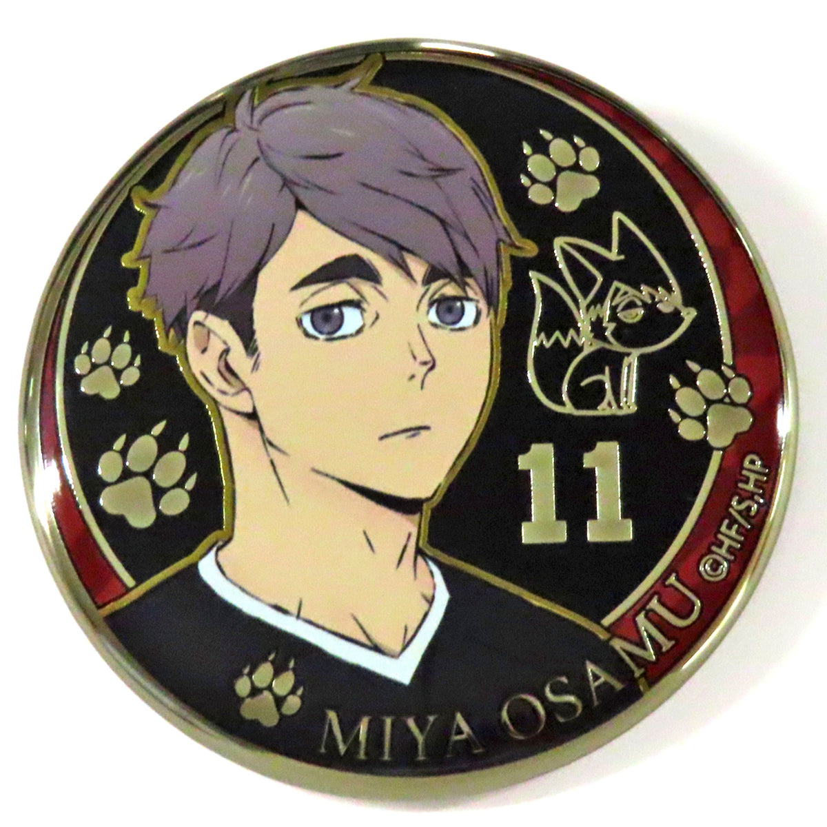 Osamu Miya Haikyu!! Gold Button Vol. 1 [USED]