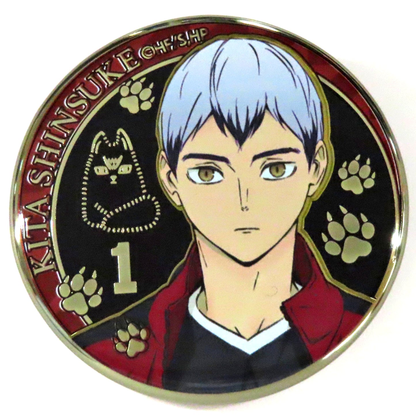 Shinsuke Kita Haikyu!! Gold Button Vol. 1 [USED]
