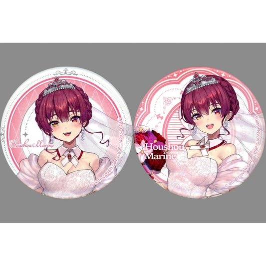 VTuber Hololive Houshou Marine Normal Ichiban Kuji Wedding Dress Style Button Set Button Prize [USED]