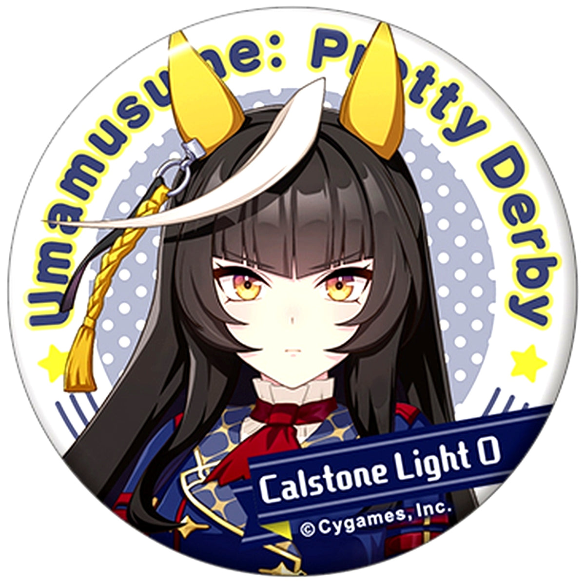 Calstone Light O Uma Musume Pretty Derby Character Badge Collection Vol.11 [USED]