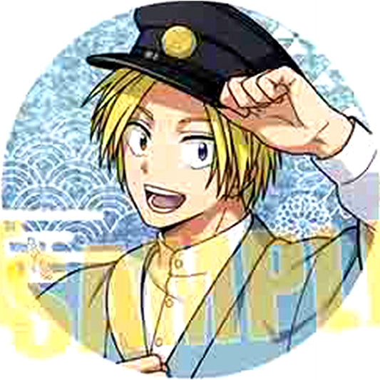 Shin Asakura Glitter Sakamoto Days Trading Button Student Style [USED]