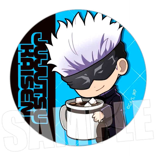 Satoru Gojo Jujutsu Kaisen Trading Button Gyugyutto [USED]